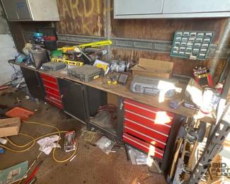 5158 Wood Top Work BenchTool Box