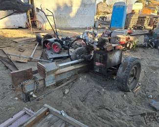 6018 Barker Rockford Log Splitter