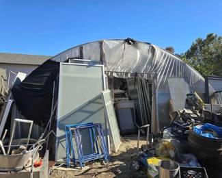 2030 Hoop House with Miscellaneous Doors and