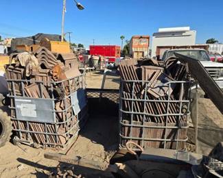 5410 8 Aluminum Crates of Roofing Tiles