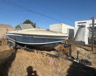 695 1984 Wellcraft Vessel with 1984 Trailer