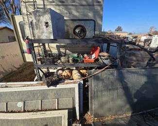 2013 Metal Rack, Milwaukee Power Tool, Propane