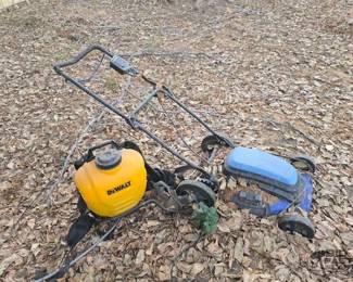 1902 Kobalt Lawn Mower, DeWalt Backpack Sprayer