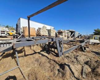 350 Triple Axle 5th Wheel Trailer Frame