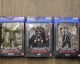 4102  NEW 3 Masters of The Universe Revelation