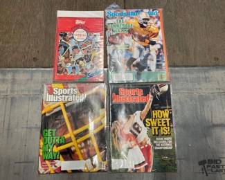 4538  4 Sports Magazines