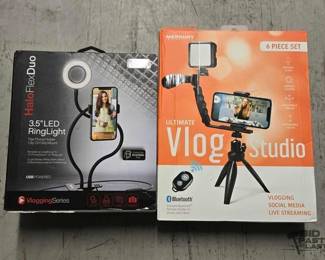 7246  NEW 2 3 LED Ring  Ultimate Vlog Studio