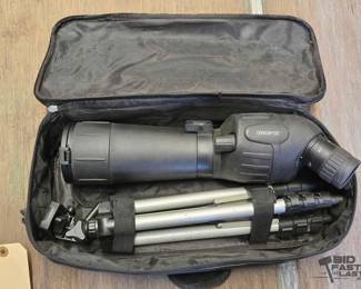 8016  2060x60 Spotting Scope, TriPod and Soft Case