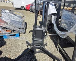 #90022 • (2) Portable TV Mounted Stands
