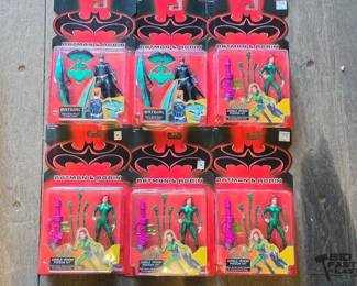 4028  NEW 6 Batman  Robin Figures