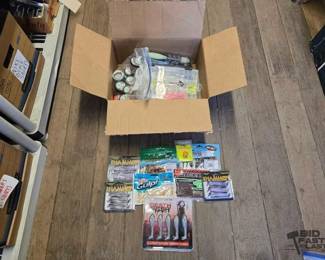 7080  NEW Fire Bait, Soft Bait, Hooks, Organizers and