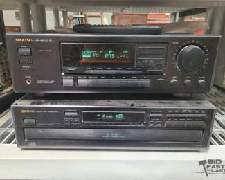 2518  Onkyo AV Tuner Amplifier and Compact Disc