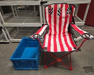 #2022 • American Flag Fold Up Chair & Tote
