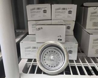 8152  NEW 15 Kitchen Sink Strainer3 Screw Mount