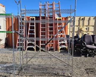 #90030 • 5 Shelf Metal Rack
