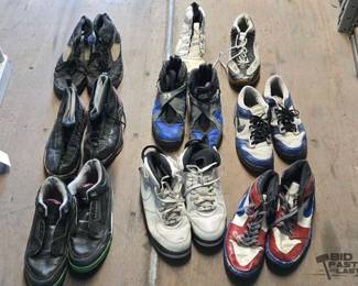 3500  7 Pairs of Jordans  2 Single Jordan Shoes