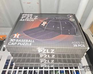 7512  NEW 4 Foco PZLZ Astros 3D Baseball Cap
