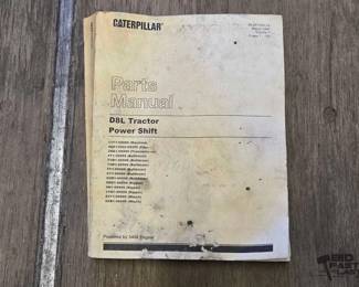 8038  Caterpillar D8L Tractor Power Shift Parts Manual