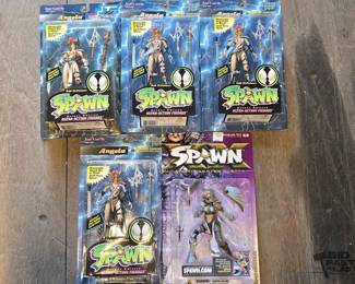 4038  NEW 5 Spawn Angela  Domina Figures