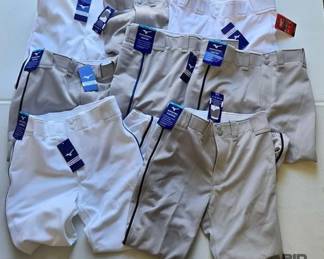 7068  NEW 8 Pairs of Youth Baseball Pants
