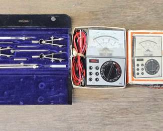 8070  25 Range Multitester  Dietzen Drafting Set