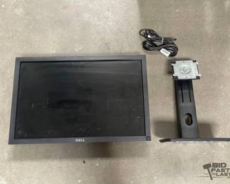 2012  Dell Monitor, Stand and Power Cords