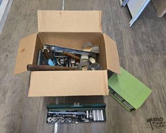 8054  Hammers, Sanders, Clamps, Wrench, Socket Set