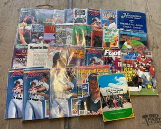 3536  27 Sports Magazines