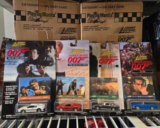 #4048 • NEW!!! (66) Johnny Lighting James Bond 007 Die-Cast Cars
