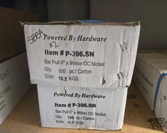 8518  NEW 2 Boxes Of Powered By Hardware Bar