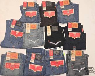 7524  NEW 11 Pairs Of Levis 511  502s