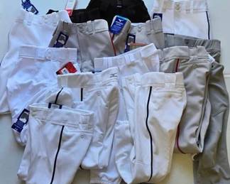 7064  NEW 13 Pairs of Youth Baseball Pants