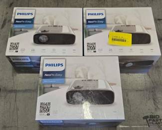 4224  NEW 3 Philips NEOpix Easy Mini Projector