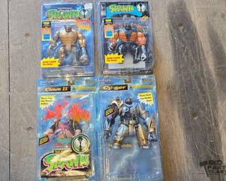 4032  NEW 4 Spawn Action Figures