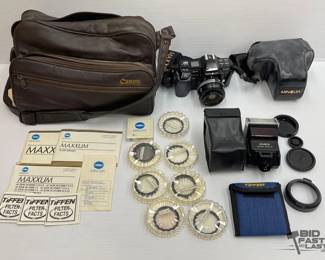 1908  Camera, Bag, Lenses, Flash, Covers  Pamphlets