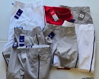 7066  NEW 7 Pairs of Youth Baseball Pants
