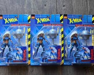 4022  NEW 3 XMen Robot Fighters Figures Storm