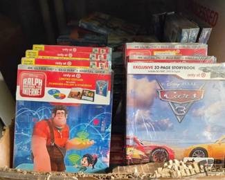 4510  NEW Box Of Disney BluRay DVDs