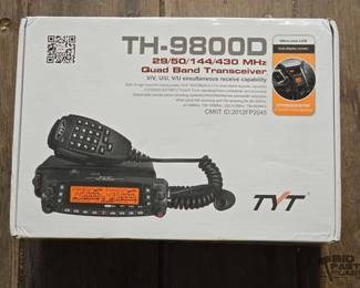 7142  NEW TH9800D Quad Band Transceiver