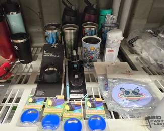 7190  NEW Cups, Splash Guards  More