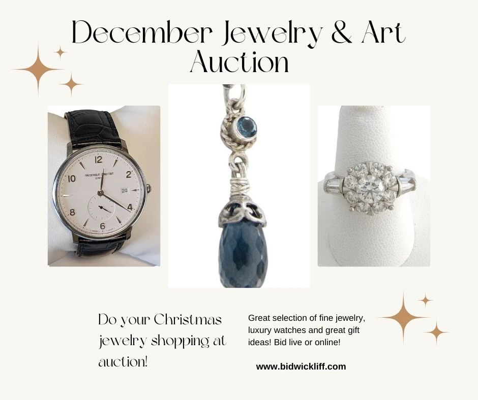 canva 1st December Art, Jewelry Auction