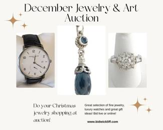 canva 1st December Art, Jewelry Auction