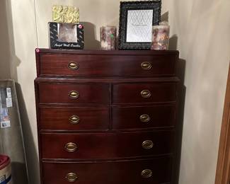 Walter E Smithe wood dresser.