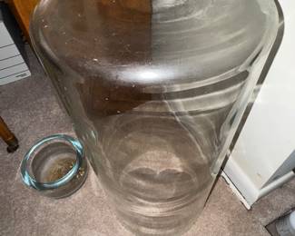 Heavy Glass container