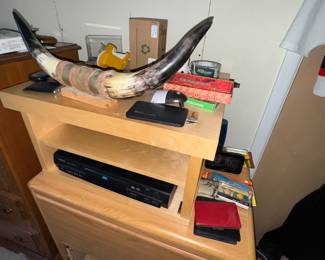 Wagnerian Horns!  ("Kill da Wabbit.. Kill da Wabbit... ")