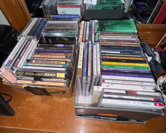 CDs and DVDs
