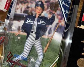 Yankees Barbie 