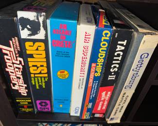 Boat load of Strategy Board games from the 70's 80's over 100...                                   Just so that everybody’s on the same page since some people are driving a distance, I have a reasonable bid on the STRATEGY board games so we probably sell it as a whole lot rather than having everybody picking through it… people will have the opportunity to put in a reasonable bid I just don’t want people making a big mess..   shooting for $3500, hoping for $3250,  just text me.                                          **Two Aliens and 1 Resident Evil are MIA since they were presold before the group price was set. 