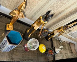 Egyptian God of the Dead Anubis Jackal, Sculptures, Pharos, very cool!