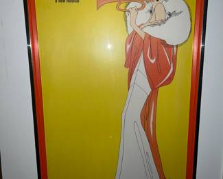 Mame Winter Garden Theatre Broadway 1966 Poster